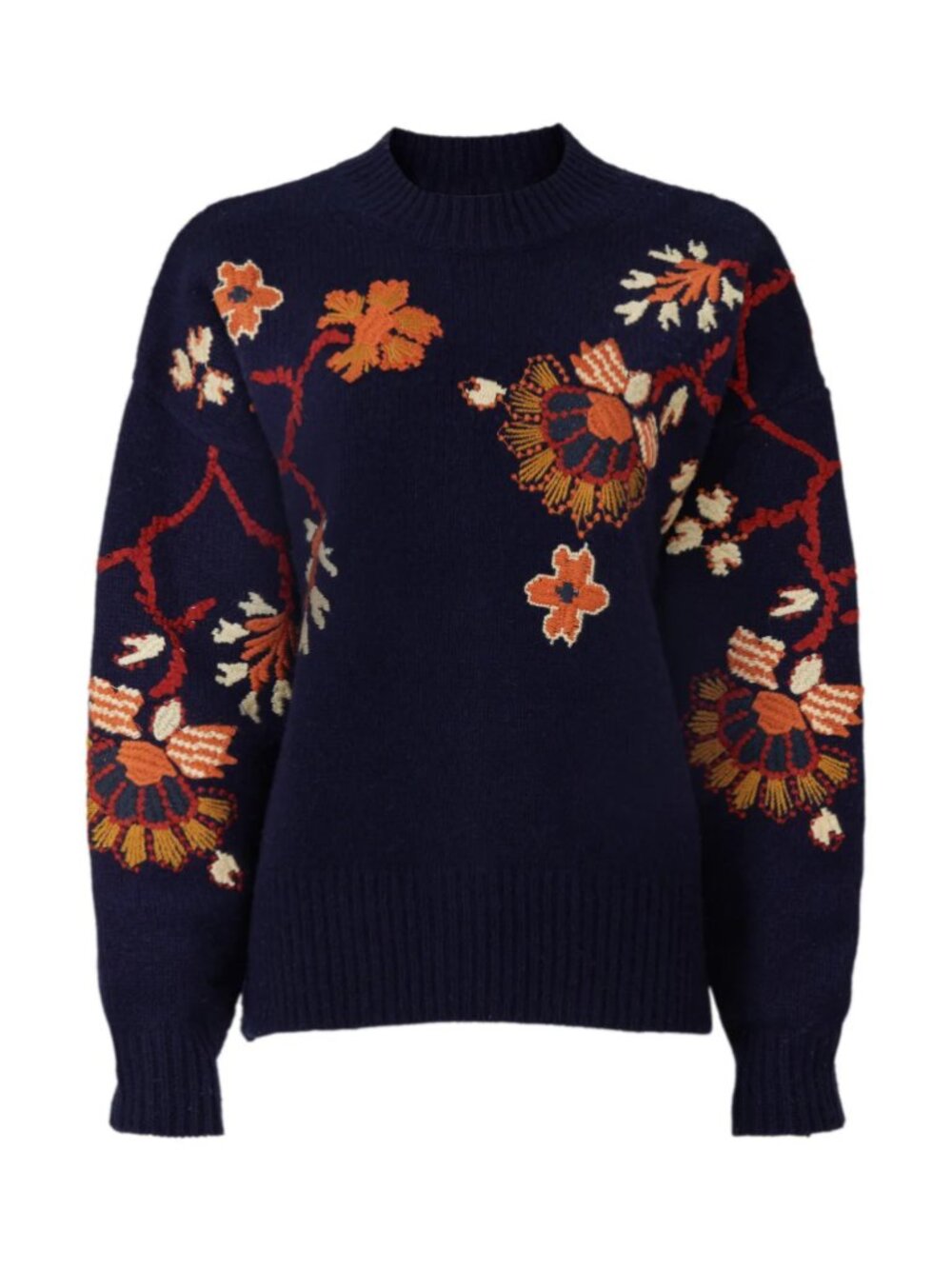 Vanessa Bruno Soave Embroidered Sweater size small - Picture 4 of 6